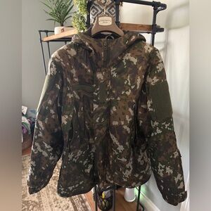 Men's Camouflage Insulated Lightweight Winter Jacket